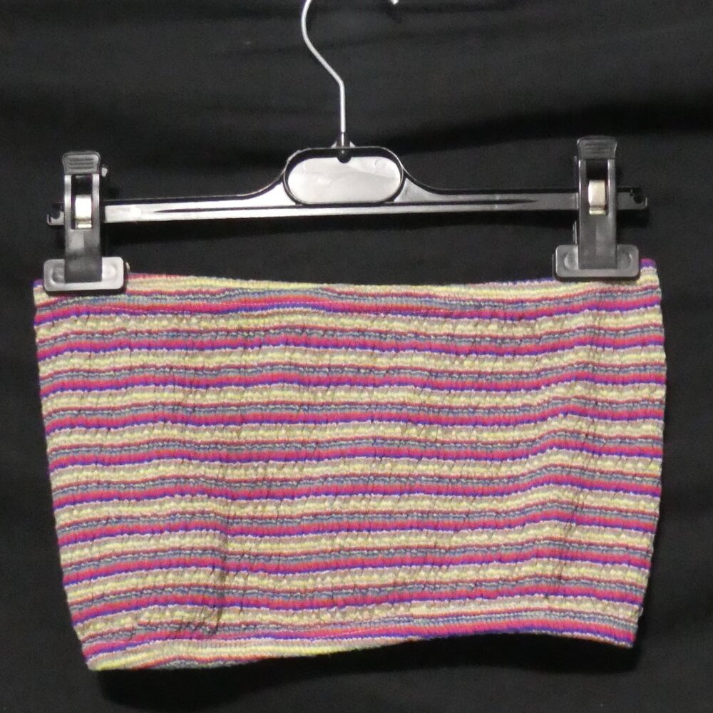 BODY GLOVE | one size | Colorful - Stretchy - Striped Tube Top